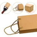 Promoțional Kraft Paper Red Wine Bag