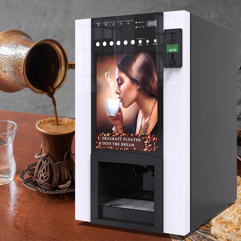 LE302B Coin Operated Coffee Machine with Turkish Flavor