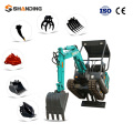 Shandong Davoo Machinery SD17B 1. Tonnen-Minibagger