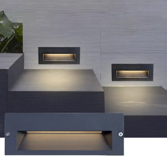 3W Warm LED Stair Light Deck Wall Lamp with Die-Cast Aluminum Hidden Installation, Waterproof Outdoor LED Wall Light