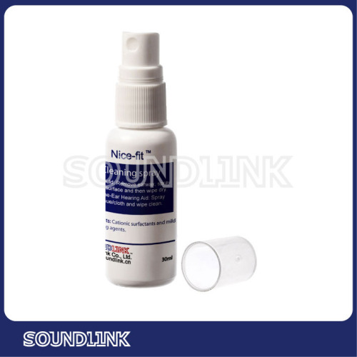 Hot sale hearing aid hygiene spray for earmold and ITE