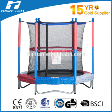 cheap 60" mini trampoline with enclosure for kids