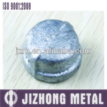 Malleable iron threaded pipe fittings B350-10 cap 301 factory