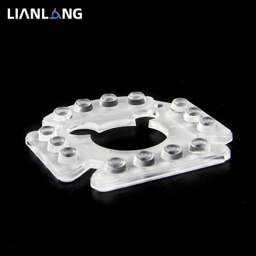 Camera filling lens with 50% beam and 90°angle