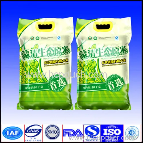 Hole Top Rice Bag 