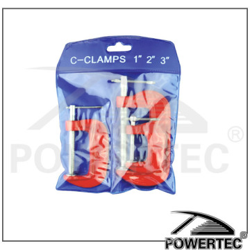 POWERTEC Popular Item Aluminum Alloy C Clamp