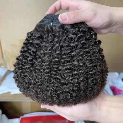 kinky curly clip in hair extensions,full head brazilian machine hair clip extension,clips for hair extensions