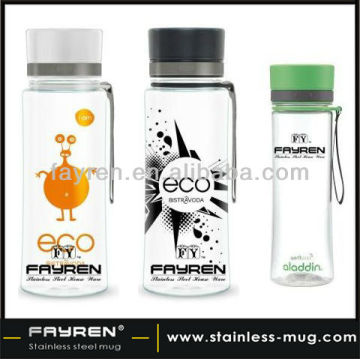 600ML plastic sport water bottle