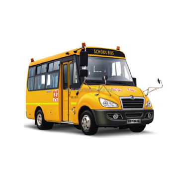 Bus sekolah 5,5m berkualitas tinggi dengan A/C dan TPMS untuk dijual (10-19 kursi)