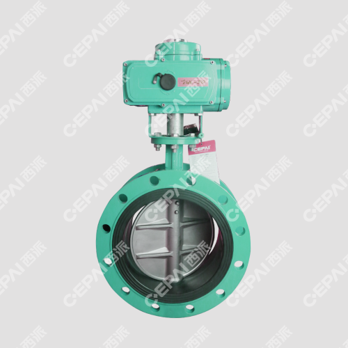 High Safety Electric Rubber Lined Butterfly Valve