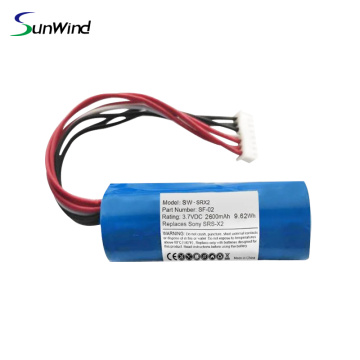 Speaker Li-ion Battery For Sony SRS-X2