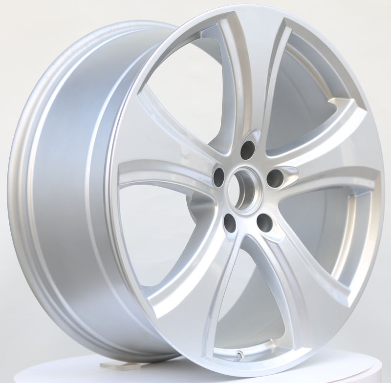 22-inch High Gloss Sliver Wheels