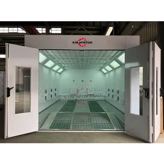 CE Approved Xinjintuo Spray Bake Paint Booth for Automotive Use