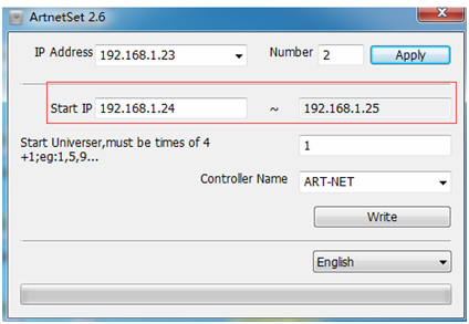 IP setting 10