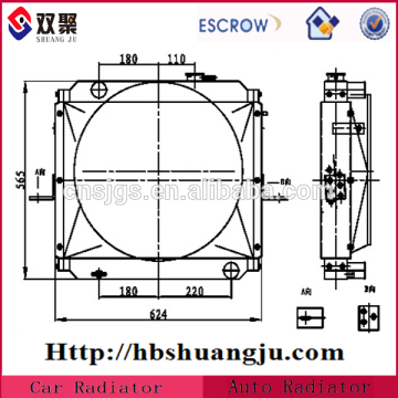 Auto Radiator For Light And Heavy Truck