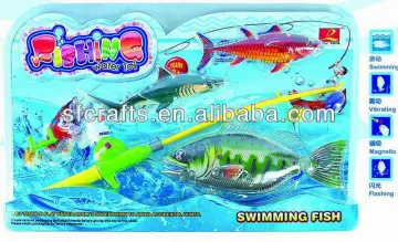 Happy Plastic Fishing Game Toys For Kids