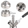 Jerman stainless steel stock hookah shisha