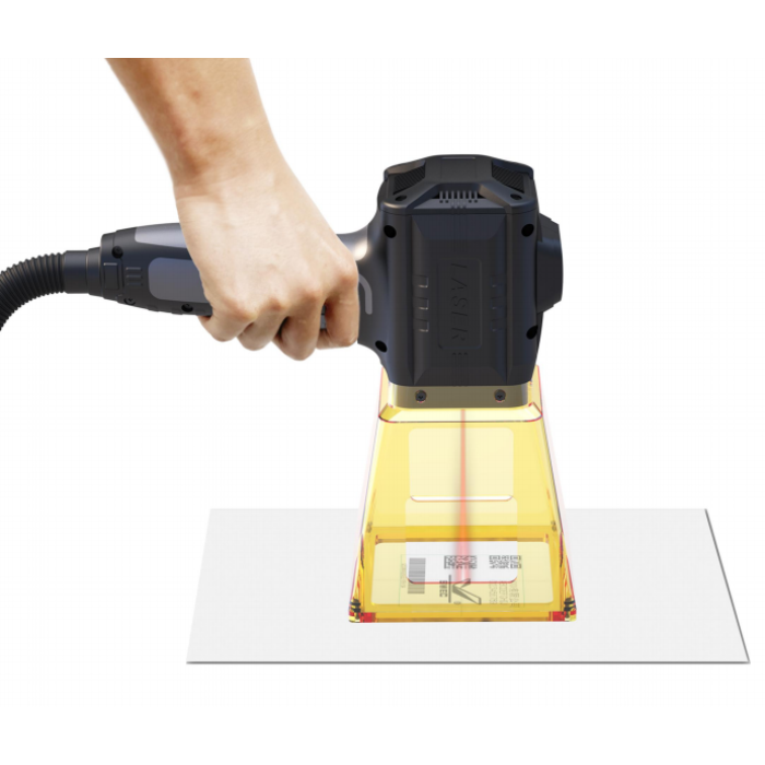 Машина с лазерной маркировкой ручной работы