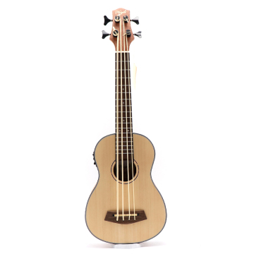Fábrica de China: ukulele de bajo u bajo u bajo u ukulele de bajo de madera de madera de caoba con camioneta para la venta