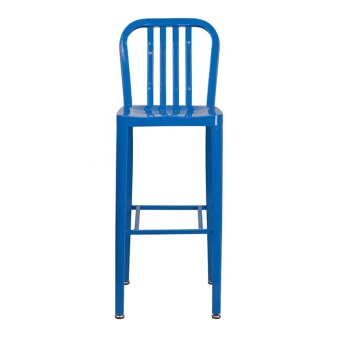 New Arrival Antique Vintage Industrial Metal Steel Bar Dining Chairs