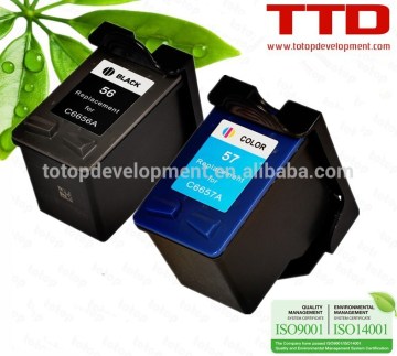 TTD Compatible Ink Cartridge C6656A C6657A for HP 56 57 cartridge