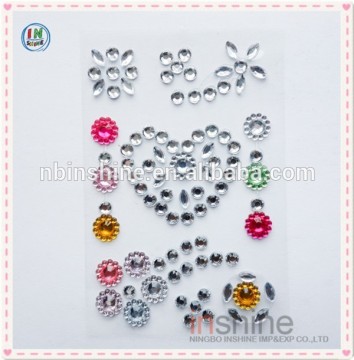 Acrylic Glitter Sticker Diamond Decorative Stickers