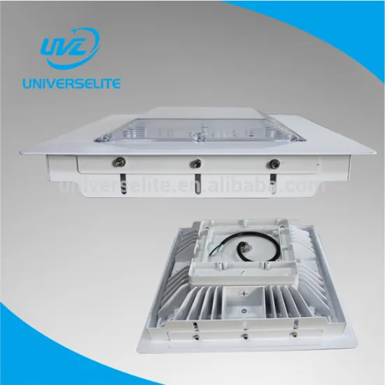 UL ETL DLC white color with Aluminum recessed holder led canopy light LED Ceiling light