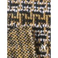 Tessuto maglione jacquard scozzese