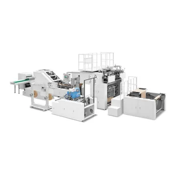 Roll Fed Square Bottom Paper Bag Making Machine