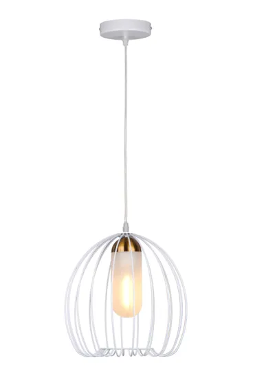 Metal pendant /chandelier painting black