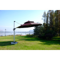 Outdoor Roman umbrellas without lights