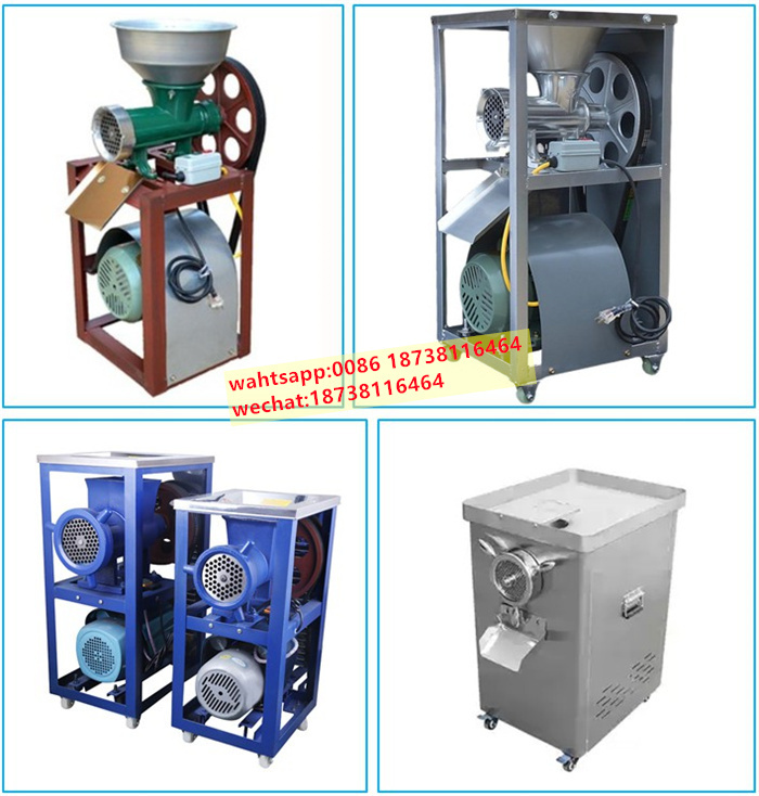 Frozen Meat Grinder Mincer Cutter for Dried Ginger, Garlic, and Poultry Bone Crushing