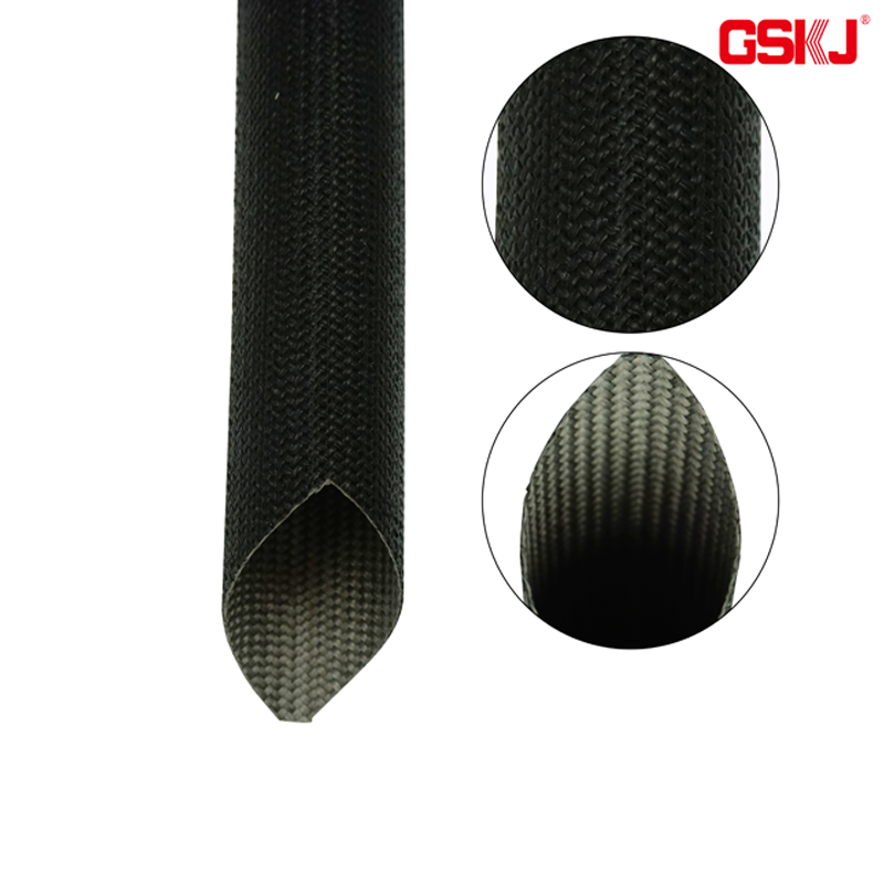 Mataas na temperatura na tinirintas na fiberglass pagkakabukod cable wrap