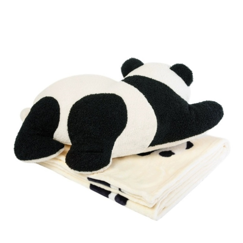 Cute Panda Throw Pillow 2 en 1