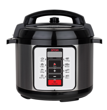Electric Pressure Cooker with Stainless Steel Pot