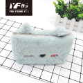 Cute cat plush make up pencil bag