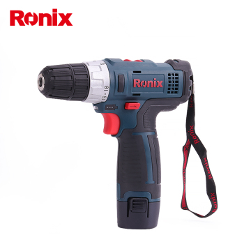 Ronix New Model 8612C 12V/DC 1.5Ah Li-ion Battery Cordless Impact Driver Drill