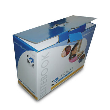 Corrugated Packaging Box with 4C Printing, Customized Sizes and Designs are Welcome