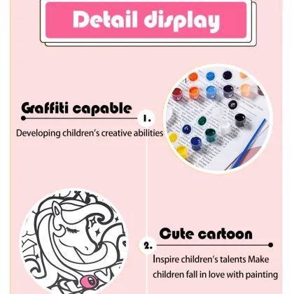 Little Horn DIY Painting Bag Mini Children's Bag