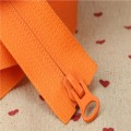 Bright-coloured invisible zipper for  home textile