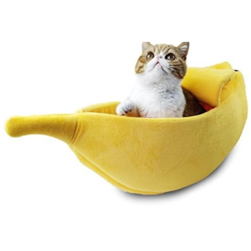 Banana Cat Bed House Large Size