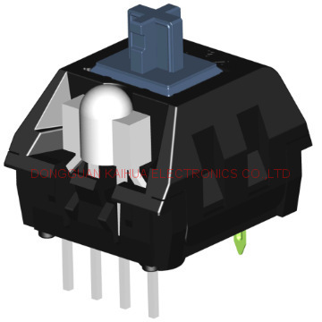 Full-color light-emitting side of the keyboard switch RGB