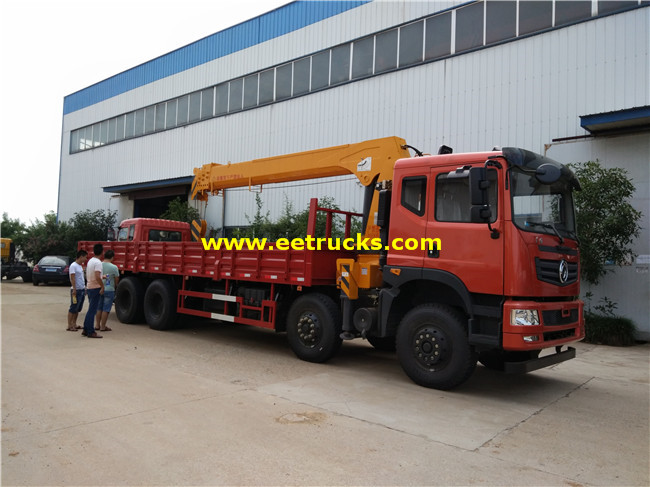 Dongfeng 8x4 16ton Truck Mounted Cranes