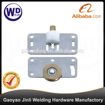Closet door brass wheel roller for wardrobe furniture accessory (WH-012)