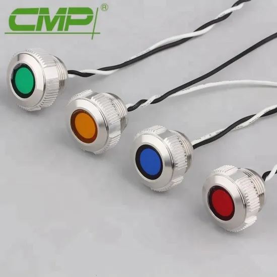 22mm High Head Indicator Lamp With Tri-color