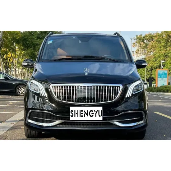 Body Kit Front Bumper Grille Hood Fenders Headlight for Benz Viano 2010-2015 Upgrade to Maybach