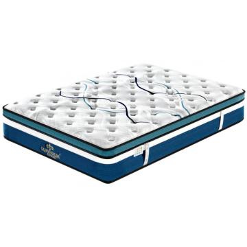 Matelas de lit d&#39;hôtel en mousse à mémoire de printemps dans la boîte