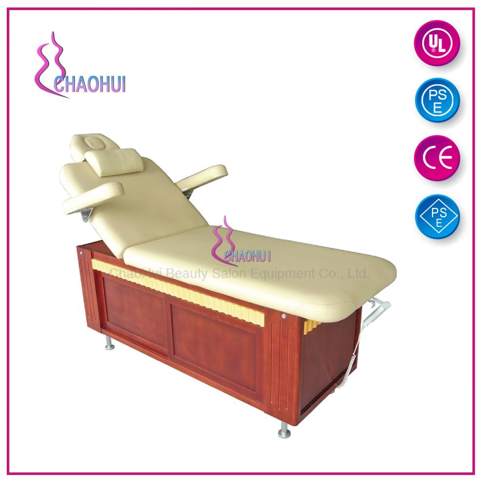 Beauty Wooden Electric Massage Facial Bed
