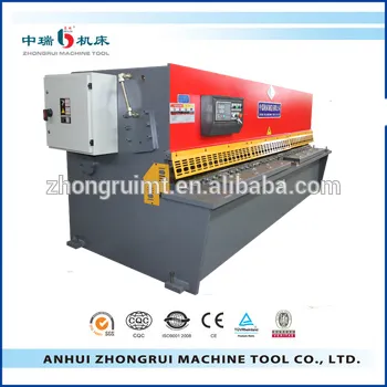 QC12Y-8X3200 hydraulic shearing machine with nominal rake angle