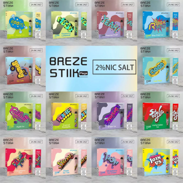 2022 Breze Stiik Mega Disposable E Cigarettes Device